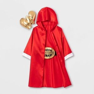 HYDE & EEK! BOUTIQUE Adult Boxer Halloween Costume 4-Piece